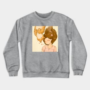 On the sakura Crewneck Sweatshirt